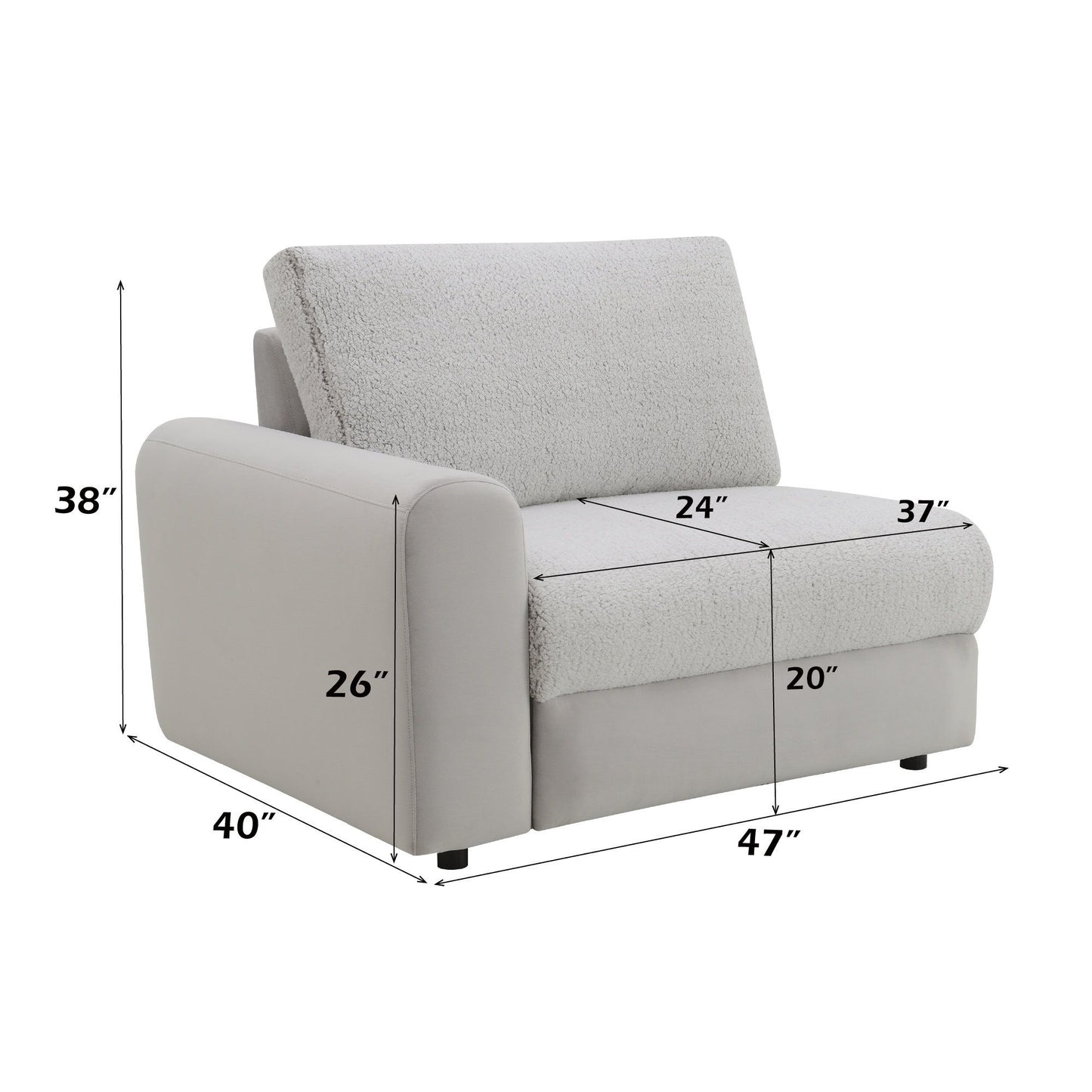 Tarrance - Modular Power Recliner Sectional - Gray