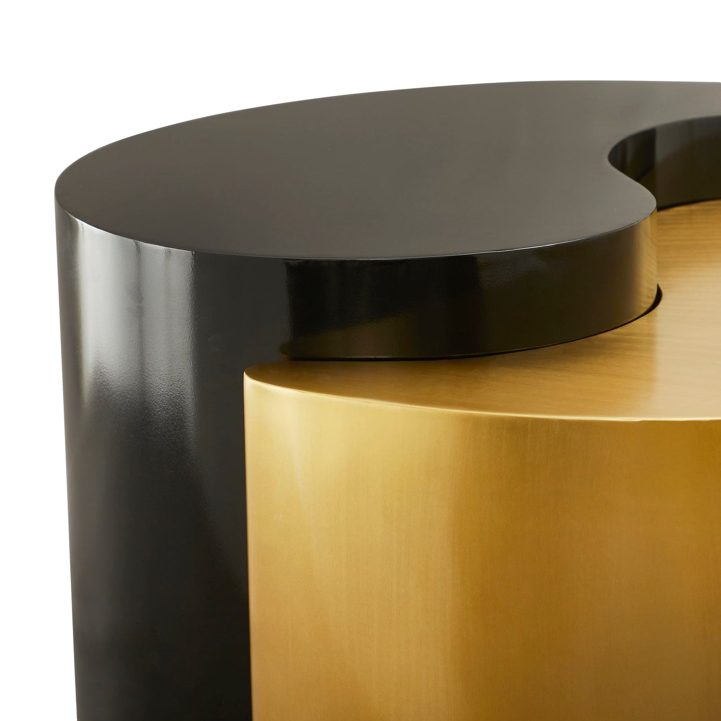 Ying Yang - Coffee Table - Gold / Black
