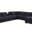 Celine - Fabric Corner Sectional Sofa With Right-Facing Chaise, Cupholders, And Charging Ports