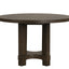 Cityscape - Round Dining Table - Dark Brown