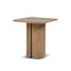 Sonoma - Square Pedestal Side Table - Antique Brown