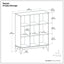 Harper - 9 Cube Storage - Walnut Brown