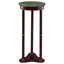 Elna - Accent Side Table With Round Top Plant Stand - Brown