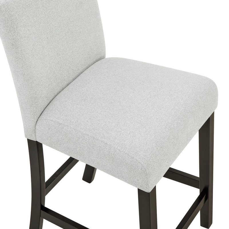 Carissa - Silla de mostrador (Juego de 2) - Stone