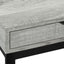 Accent Table, C - Shaped Contemporary Elegant Desig
