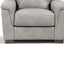 Cornelia - Leather Chair - Gray