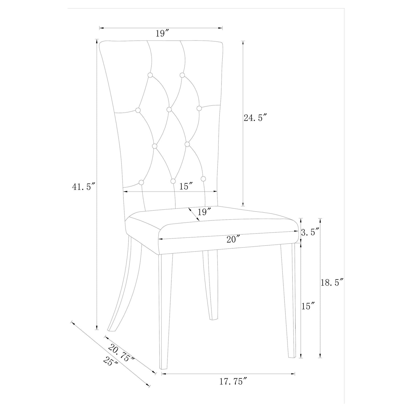 Allessandra - Rectangular Dining Set With Chairs