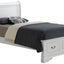 Upholstered Panel Sleigh Bed Design