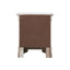 Accent Nightstand - Silver Champagne