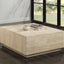 Deon - Travertine Table - Beige