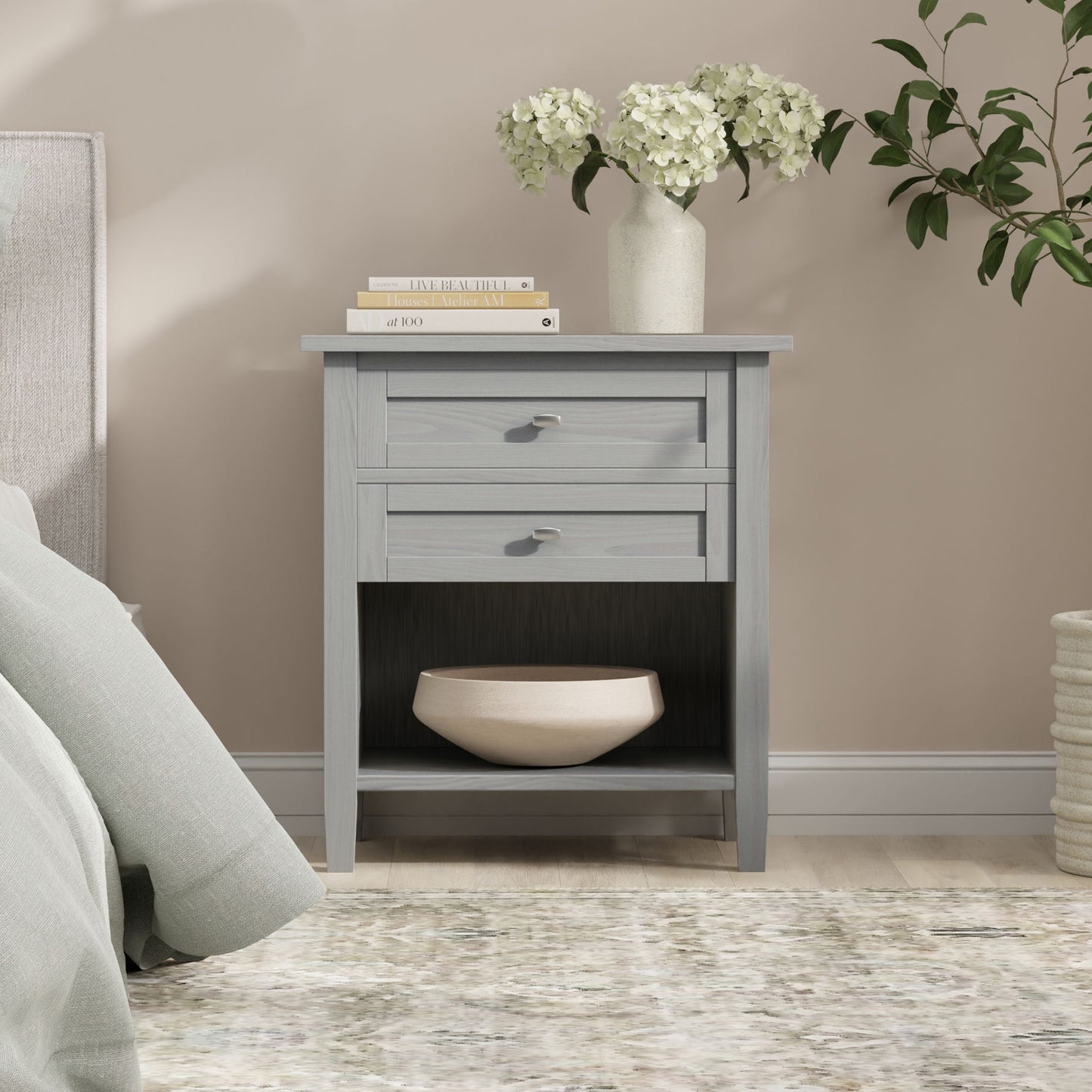 Warm Shaker - Handcrafted Bedside Table