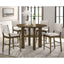Crispin - Upholstered Counter Side Chair (Set of 2) - Brown