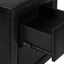 Nightstand, Storage Drawer Versatile Use, Upholstered, Transitional