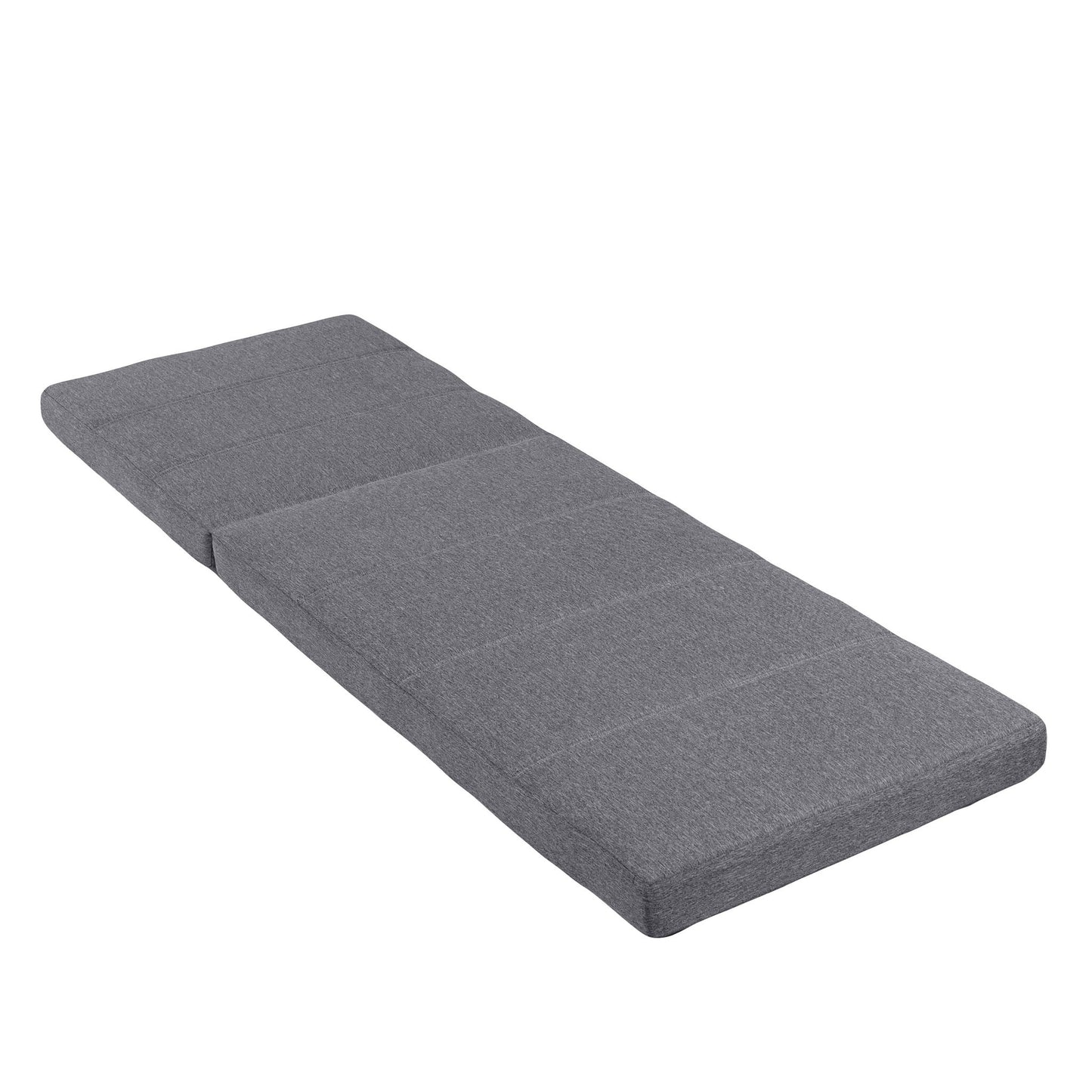 Outdoor Chaise Lounge Cushion Only, Water-Resistant Patio Lounge Chair Cushion With Removable Cover