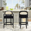 Americana - Mid-Century Modern Cane Back Counter Stool