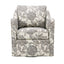 Wide Seat Arm Chair With 360 Degree Rotation
