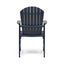 Outdoor Weather Resistant Acacia Wood Adirondack Dining Chairs (Set of 2)