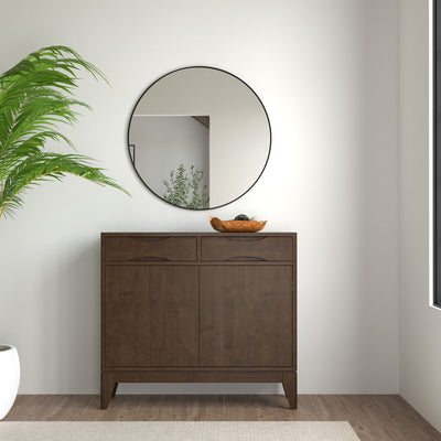 Harper - Entryway Storage Cabinet - Walnut Brown