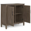 Ela - Low Storage Cabinet - Smoky Brown