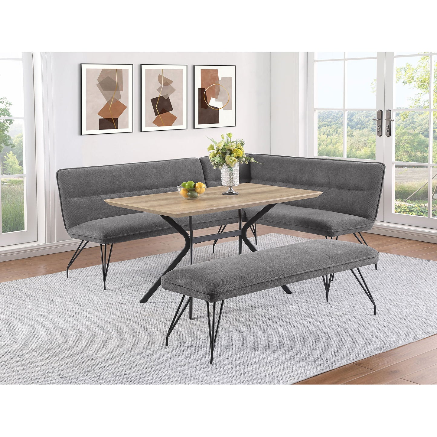 Hanover - Dining Table - Light Brown
