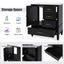 30" Bathroom Vanity With Sink, 3 Drawers, Adjustable Feet