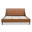 Aspen - Vertical Tufted Modern Headboard Platform Bed Set