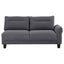 Verona - Loose Back Sectional Sofa - Gray