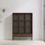 Banting - 9 Cube Bookcase With Drawers - Walnut Brown