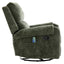 Manual Recliner Massage Chair With Swivel Rocker, 8 Massage Modes, Side Storage Pocket