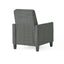 Upholstered Push Back Recliner Chair For Living Room
