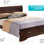 Louis Phillipe - Storage Bed