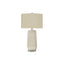 Contemporary Lighting, Table Lamp, Ceramic, Resin - Cream