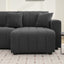 Jessica - Lamb Wool Sectional Sofa With Chaise