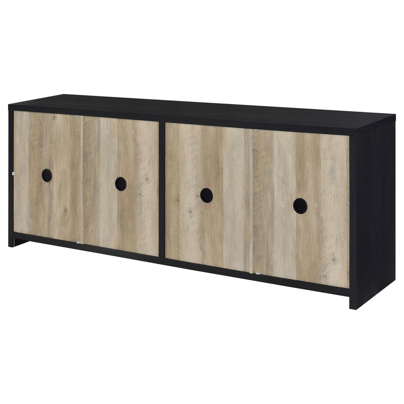 Kennison - 3 Piece Entertainment Center - Black
