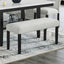 Celeste - Dining Bench - Stone
