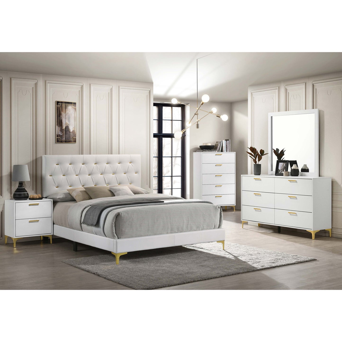James - Panel Bed