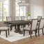 Augusta - Rectangle Dining Table - Rustic Brown