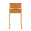 Fuji - Contemporary High Back Barstool (Set of 2)