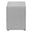 Nightstand, Storage Drawer Versatile Use, Upholstered, Transitional