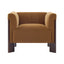 Accent Chair With Tight Back For Living Room