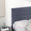 Donald - Mid-Century Modern Upholstered Platform Bed