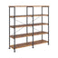 Double Wide Bookcase Shelves