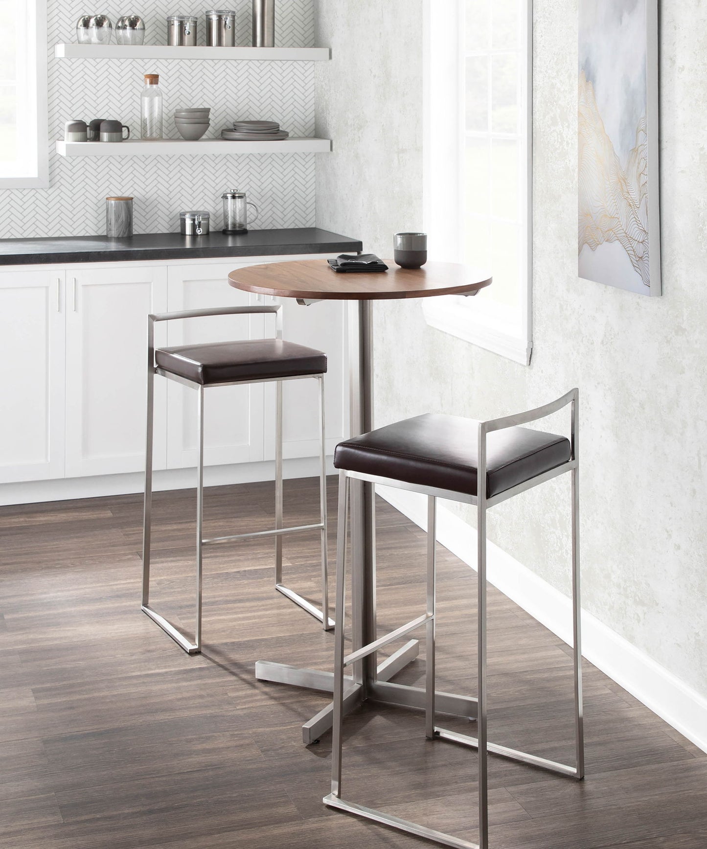 Fuji - Contemporary Stackable Design Barstool