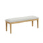 Essence - Dining Bench With Natural Cushion