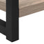 Accent Side Table, Narrow, Small, 2 Tier, Contemporary And Modern