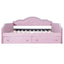 Upholstered Daybed With LED Lights And 2 Drawersme