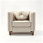 Chesterfield Accent Tufted Square Arm Side Chair