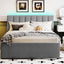 Upholstered Platform Bed With Trundle