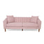 Contemporary 3 Seater Sofa With Accents