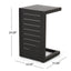 Aluminum Outdoor C - Shaped Side Table For Patio